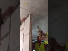 좋은 음 흡수와 다재다능한 디자인 옵션을 가진 회색 가벼운 콘크리트 패널