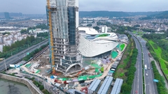 Sound Insulation Unitized Glass Curtain Wall Facade 5mm - 19mm Thickness