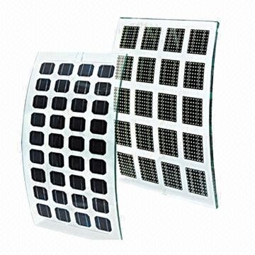 BIPV 모듈 특성을 위해 무늬가 있는 템퍼링된 태양 전지판 아크 광기전성 글라스를 깨끗이 하세요