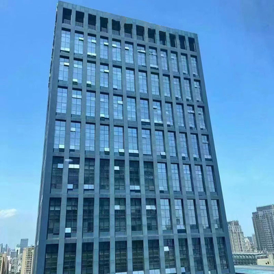 5 밀리미터 - 19 밀리미터 두께 유리 커튼 월 전면 방수 최고 6.0kPa까지 풍 하중