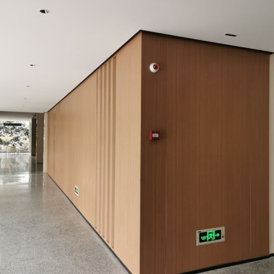 4mm PVDF 코팅 1220x2440 mm 나무 곡물 색 알루미늄 복합판 ACP ACM