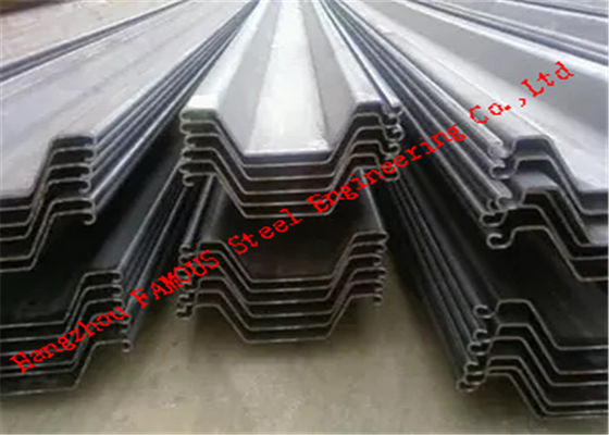 ISO9001 S430 말뚝박기 강철, 열간압연 S275 U 유형 장 더미
