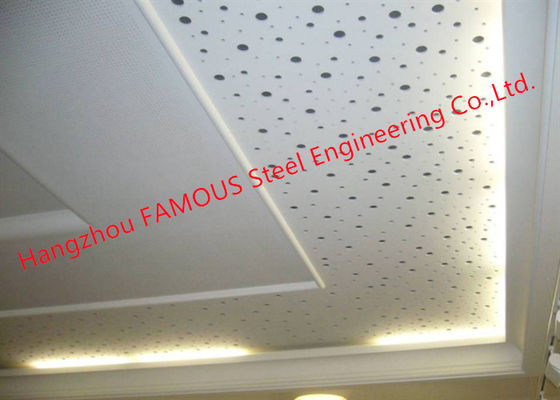 ISO3834 화재 정격 석고 보드 천장