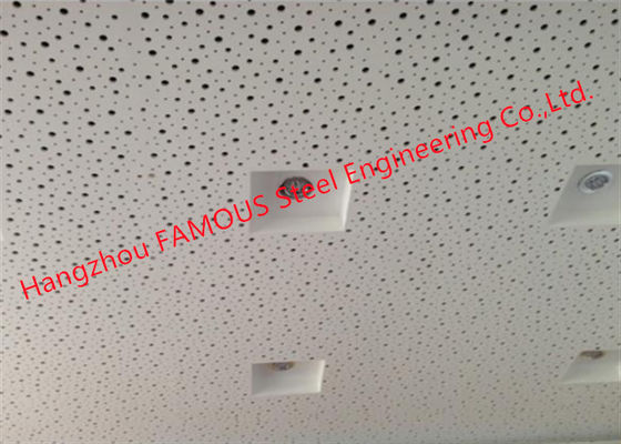 ISO3834 화재 정격 석고 보드 천장