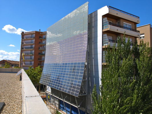 PV Glass Colored BIPV 건물 통합 태양광 AR 코팅