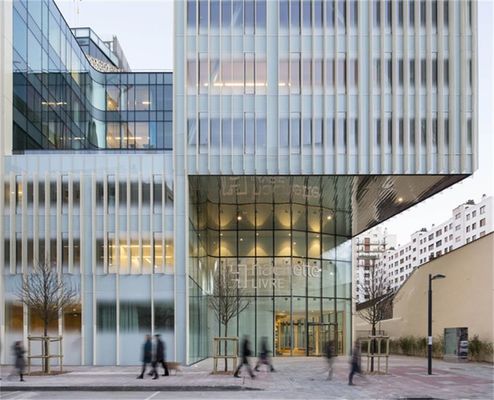 에너지 효율적인 유리 커튼월 외관 시스템