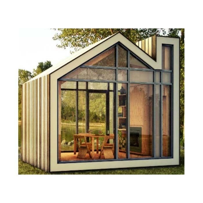 맞춤형 크기의 유리 솔라리움 Chinese Top Hardware for Retractable Roof Greenhouses
