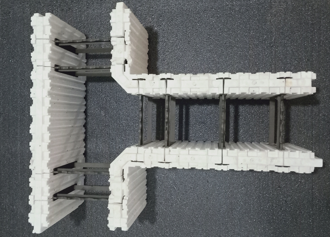 지속 가능한 업그레이드 단열 콘크리트 폼을 이용한 오래된 주택 개조