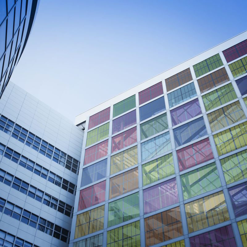 PV Glass Colored BIPV 건물 통합 태양광 AR 코팅